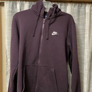 Nike Dark Purple Zip-Up Jacket